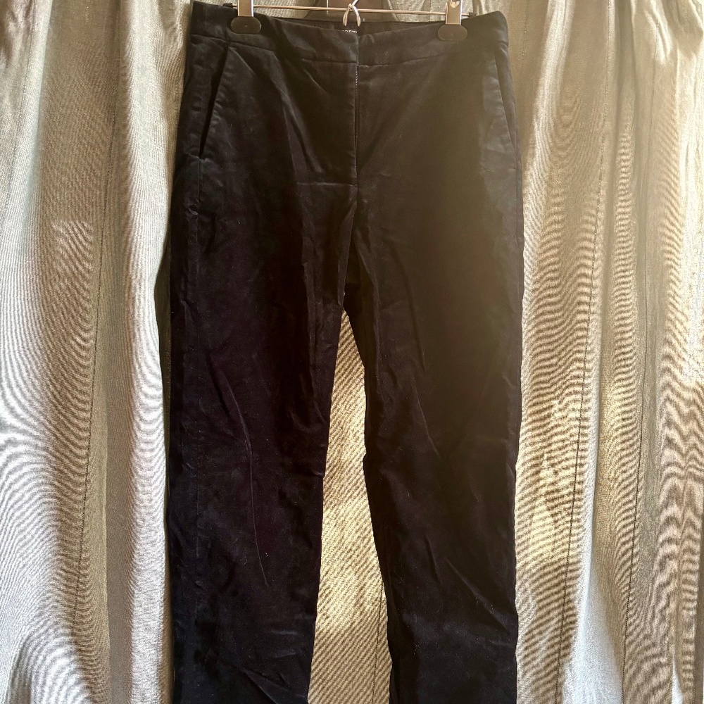 J. Crew Kate Velvet Pants